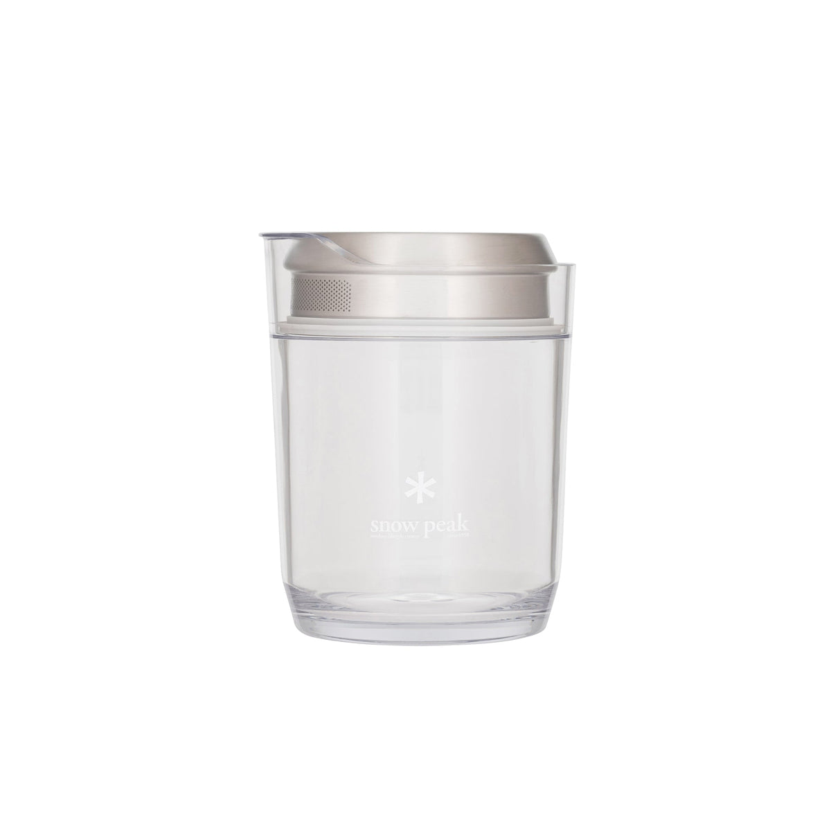 Théière transparente Snow Peak Sayou Teapot avec 2 tasses