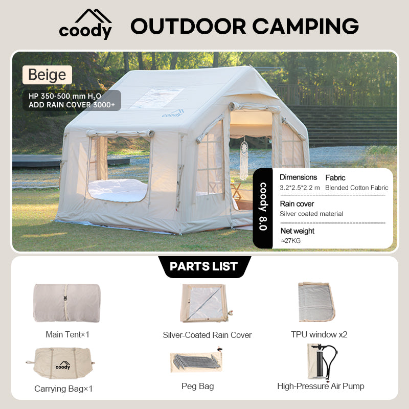 Tente gonflable Coody Air Tent 8.0 Coody