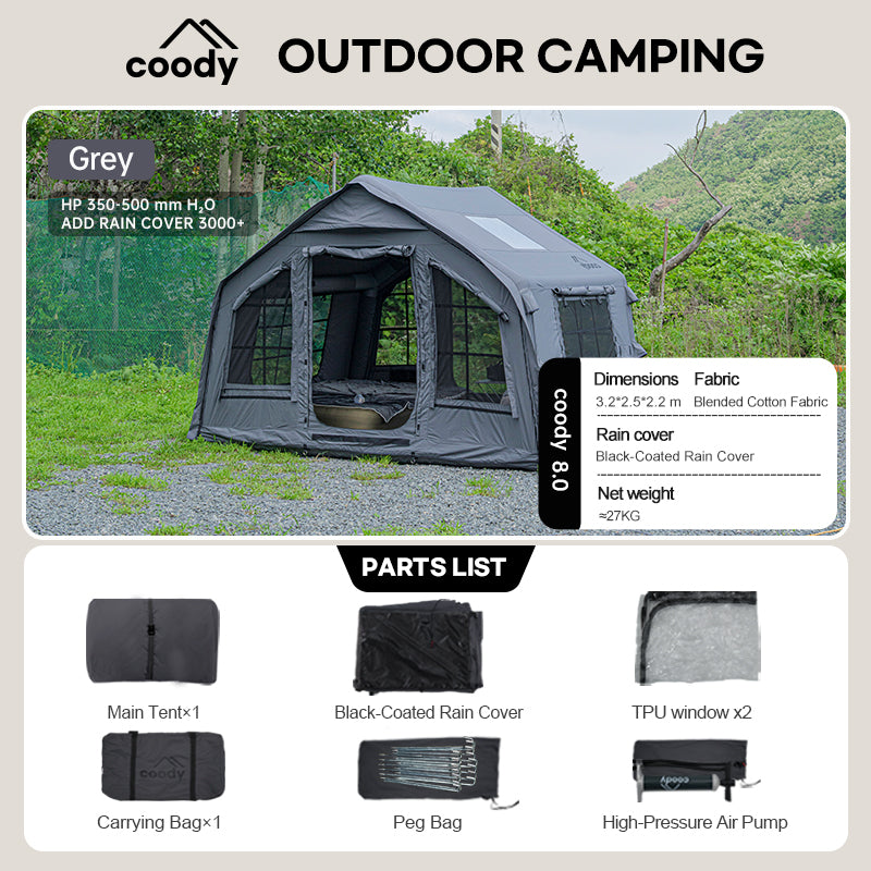 Tente gonflable Coody Air Tent 8.0 Coody