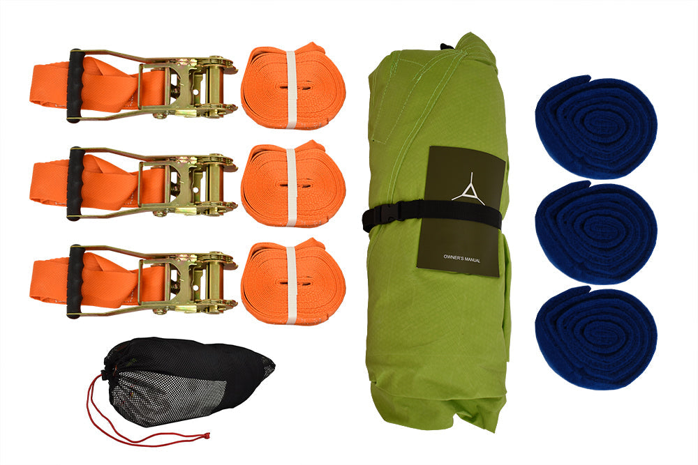 Tentsile Duo — Hamac 3 points 2 places, filet noir, vue 7