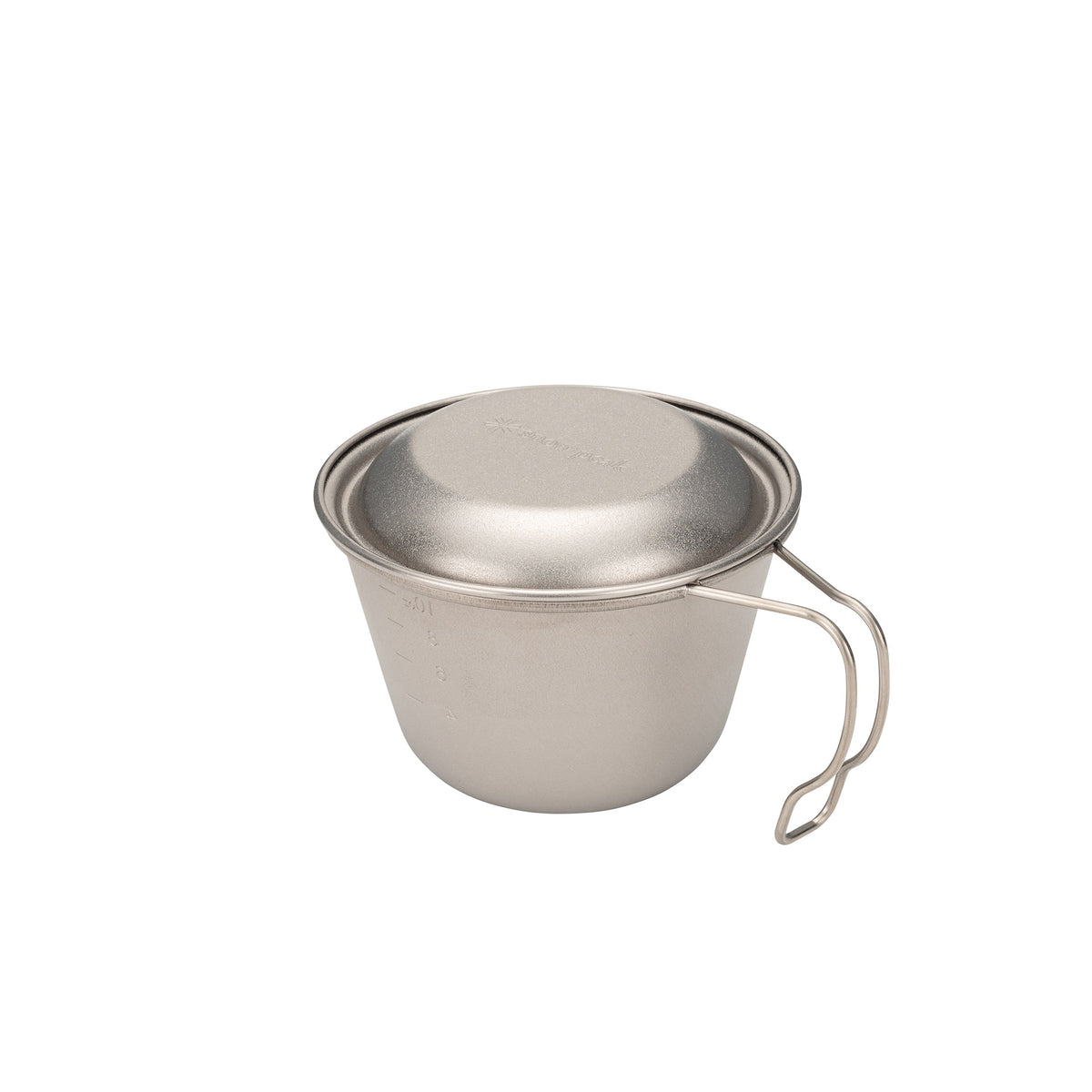 Tasse titane profonde Snow Peak Deep Backpacker’s Cup avec couvercle