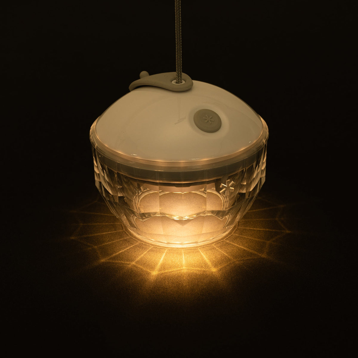 Abat-jour silicone Snow Peak Crystal Shade pour lanterne Hozuki