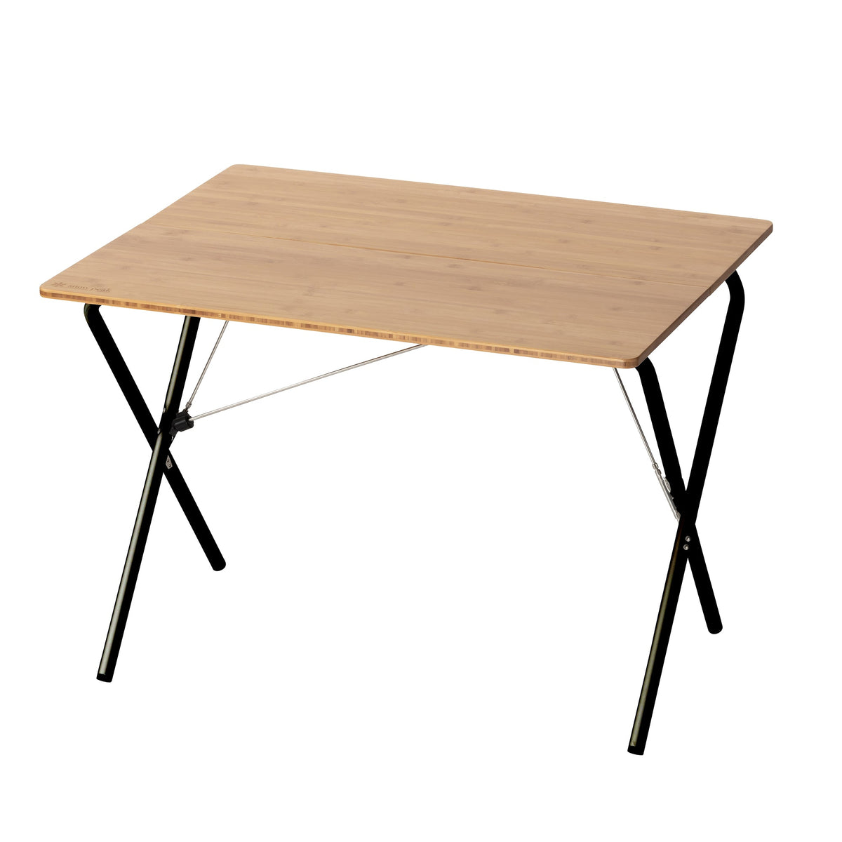 Table allégée Snow Peak Single Action Table Bamboo Light