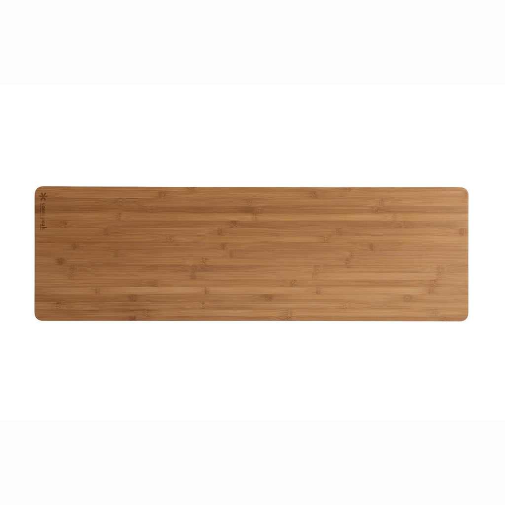 Étagère longue bambou Snow Peak Renewed Long Folding Shelf