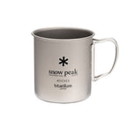 Mugs titane simple paroi Snow Peak Titanium Single Wall