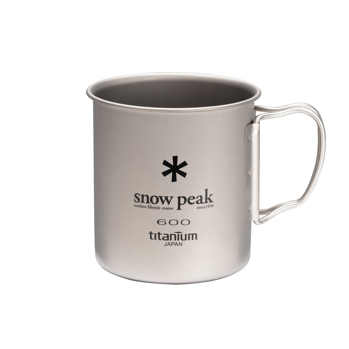 Mugs titane simple paroi Snow Peak Titanium Single Wall