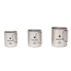 Tasses Double Paroi en Titanium 220ml Snow Peak