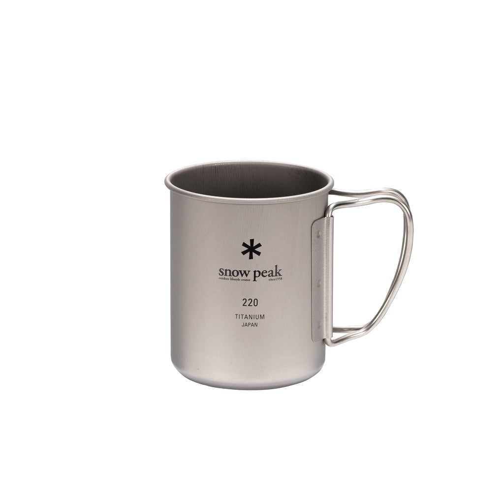 Mugs titane simple paroi Snow Peak Titanium Single Wall