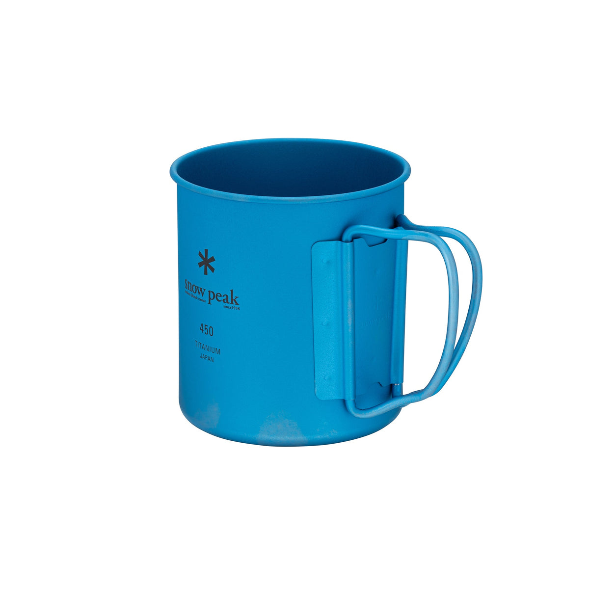 Mug titane coloré Snow Peak Titanium Single Wall 450
