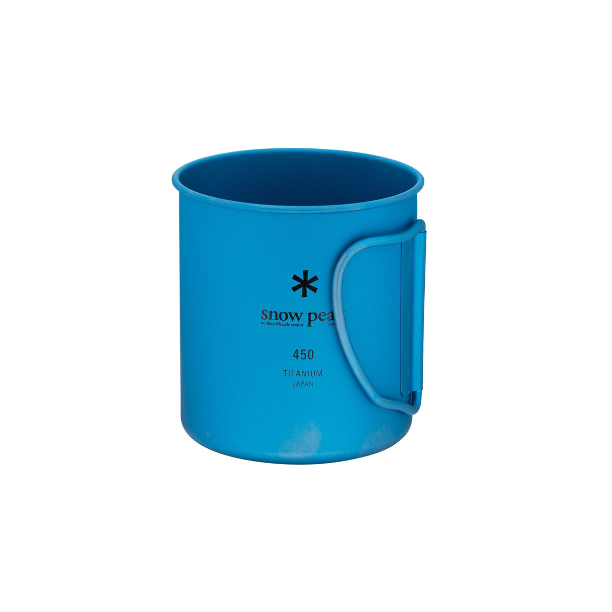 Mug titane coloré Snow Peak Titanium Single Wall 450