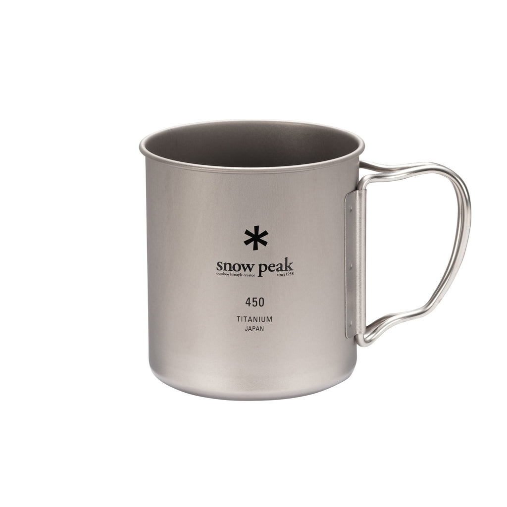 Mugs titane simple paroi Snow Peak Titanium Single Wall