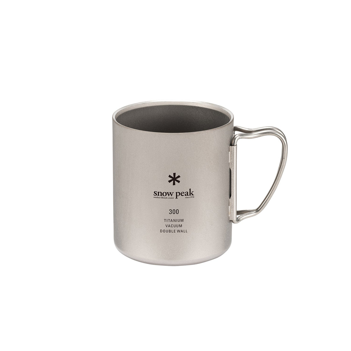 Mug titane isolé sous vide Snow Peak Titanium Vacuum-Insulated Mug