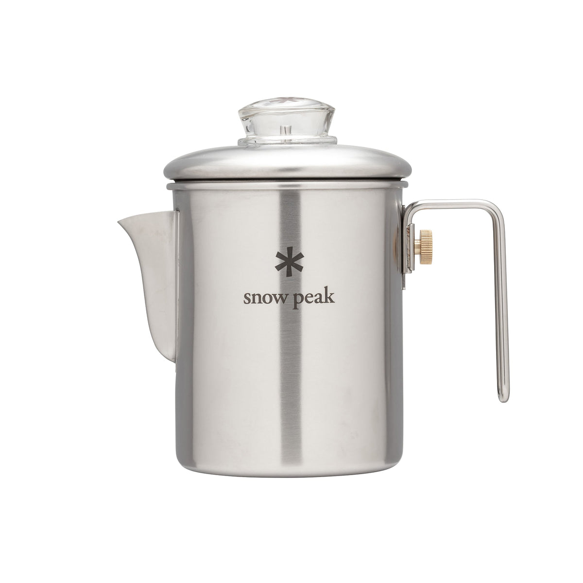 Cafetière Snow Peak Field Coffee Master percolateur et dripper
