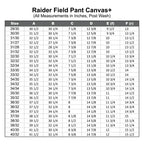 Raider Field Pant Canvas+ PN Prometheus Design Werx
