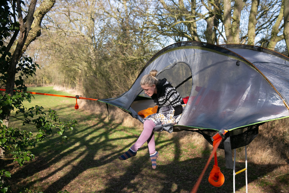 Tentsile Safari Stingray — Tente suspendue 3 places, vue 3