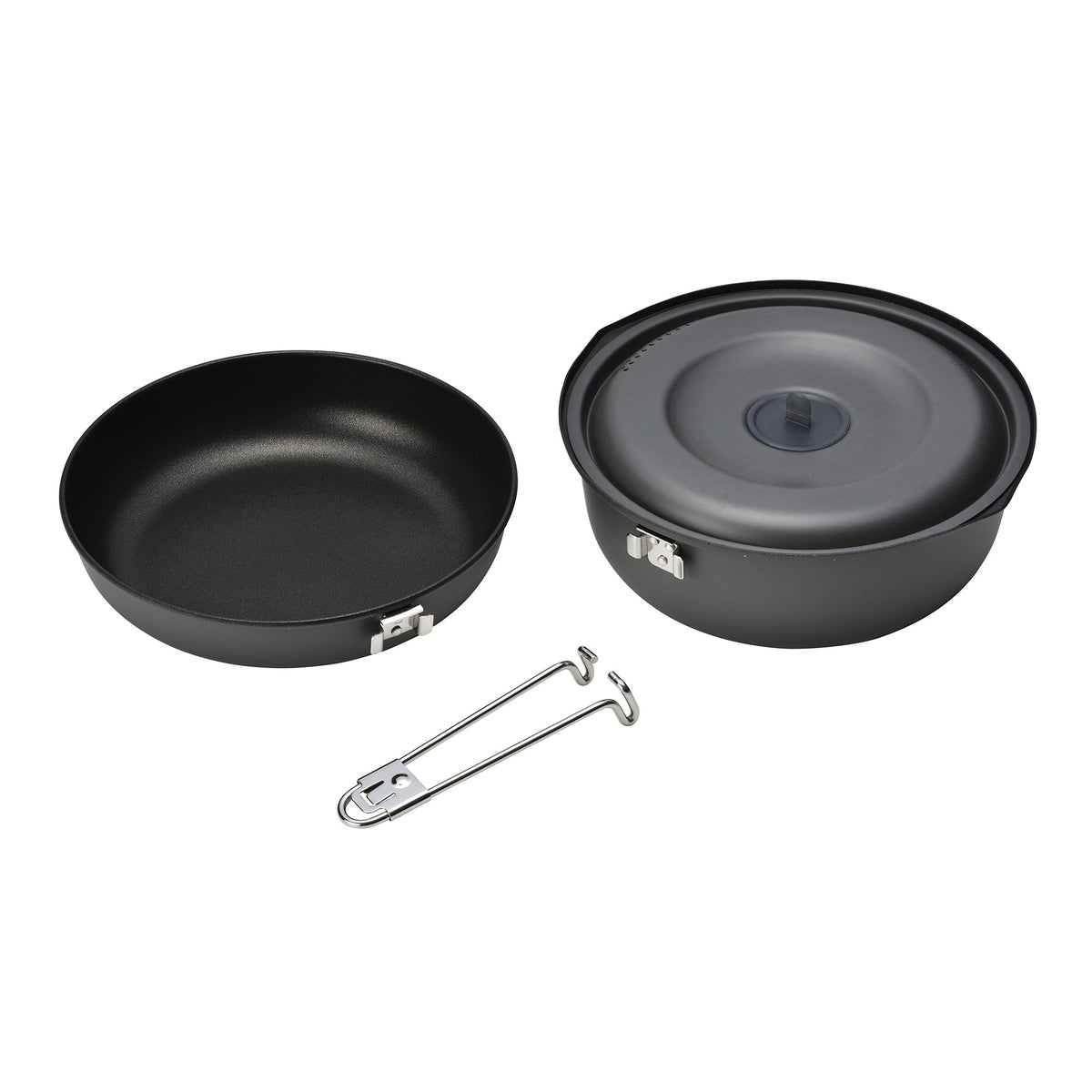 Popote anti-adhésive Snow Peak Aluminium Non-stick Cooker 1500
