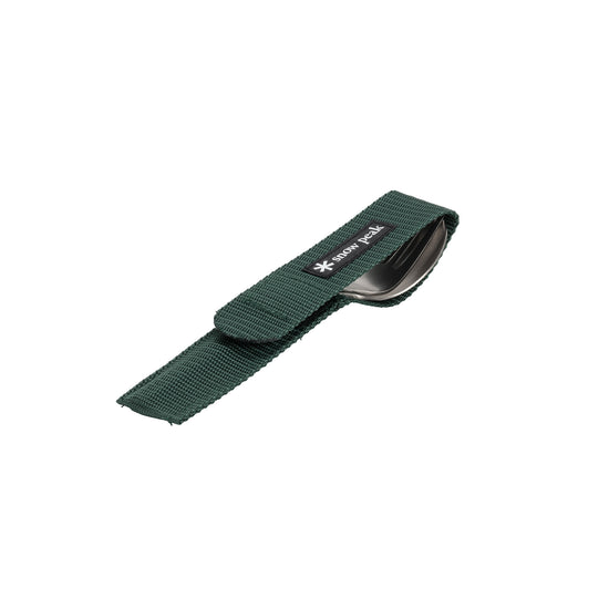 Titanium Fork & Spoon Set Snow Peak