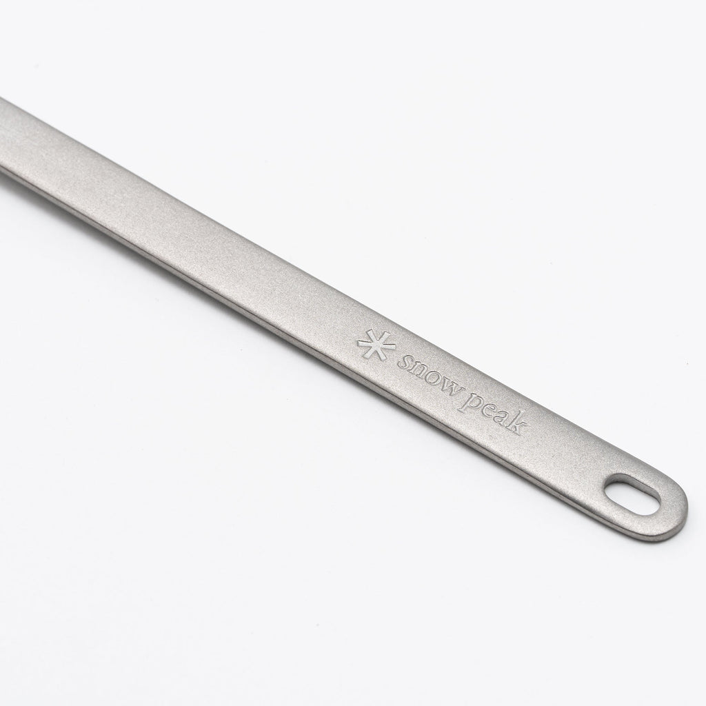 Spork longue titane recyclé Snow Peak Recycled Titanium Long Spork