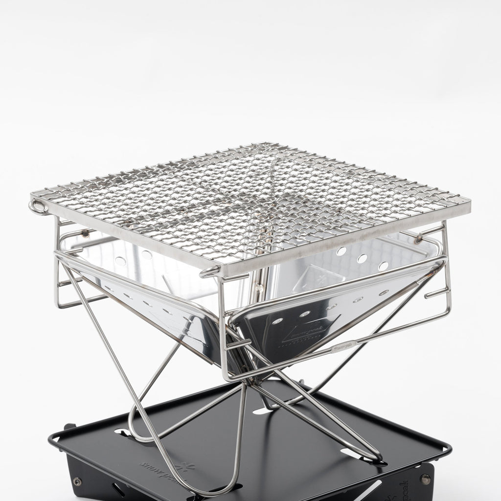 Grille de cuisson Snow Peak Fireplace Grill Bridge S