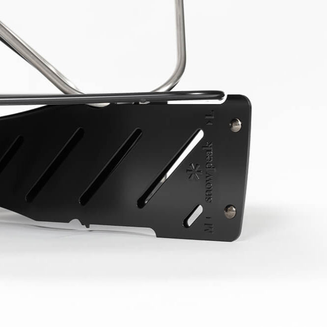 Support Snow Peak Base Plate Stand (L/M) pour foyer