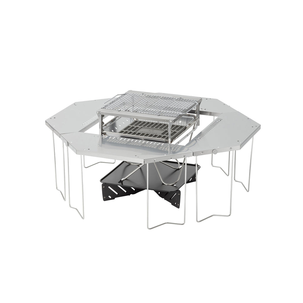 Table autour du feu Snow Peak Jikaro Firering Table