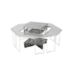 Table autour du feu Snow Peak Jikaro Firering Table