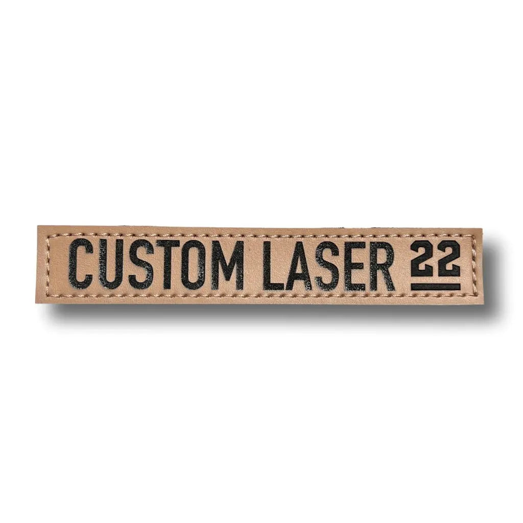 Custom Lasered Easy Write Patch STEP 22 Gear
