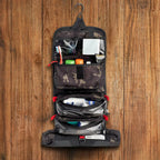 STEP 22 Gear Hedgehog Toiletry Roll Mens Toiletry Bag