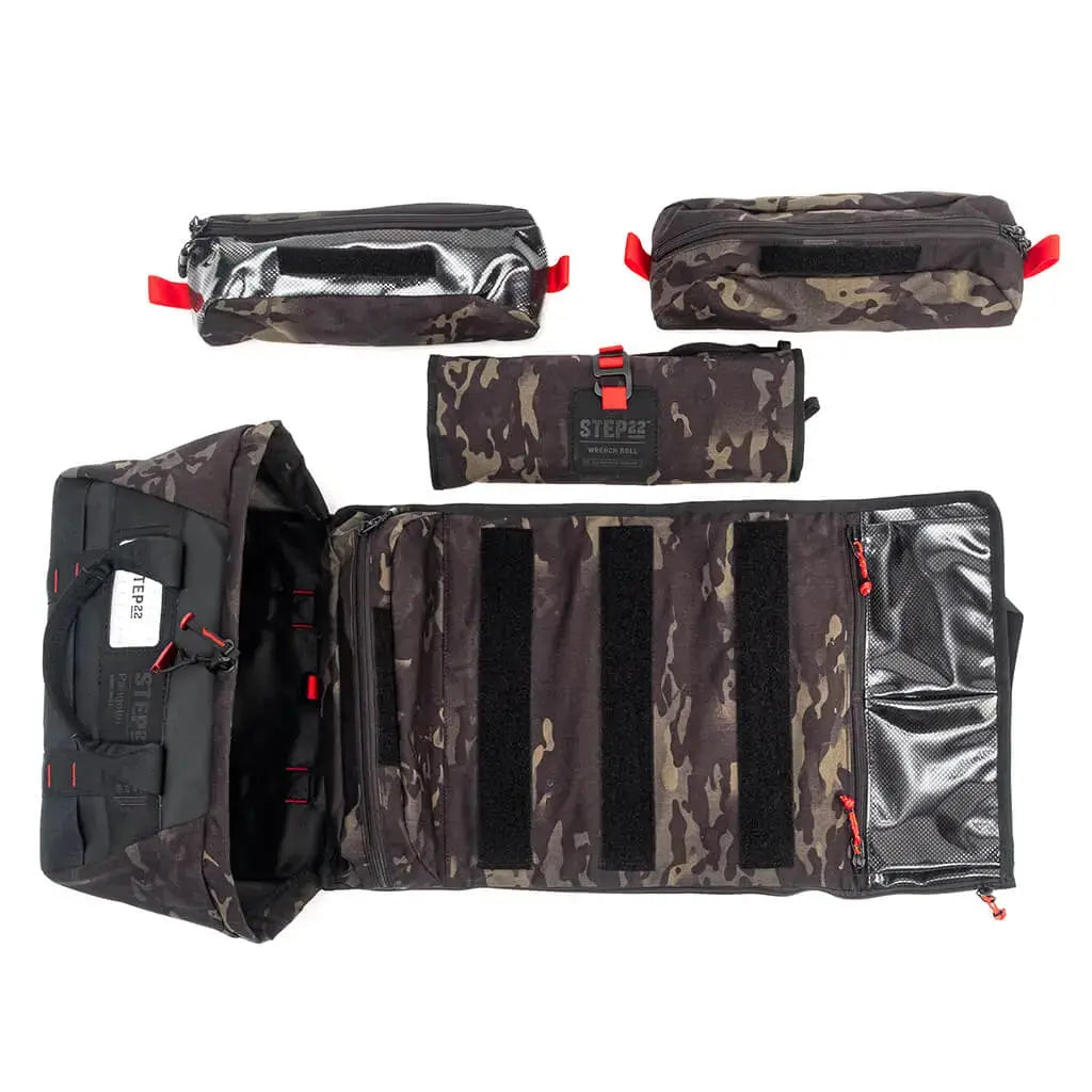 STEP 22 Gear Pangolin Tool Roll Tool Bag