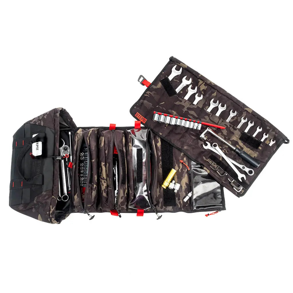 STEP 22 Gear Pangolin Tool Roll Tool Bag