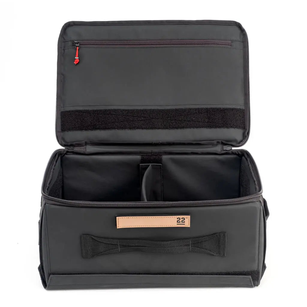 STEP 22 Gear Stingray Flat HD Box Collapsible Gear Storage Box Camp Kitchen Box