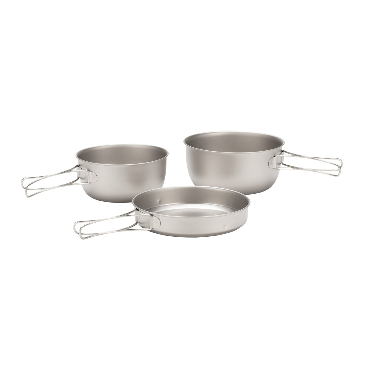 Set de cuisine titane Snow Peak 3 Piece Titanium Cookset