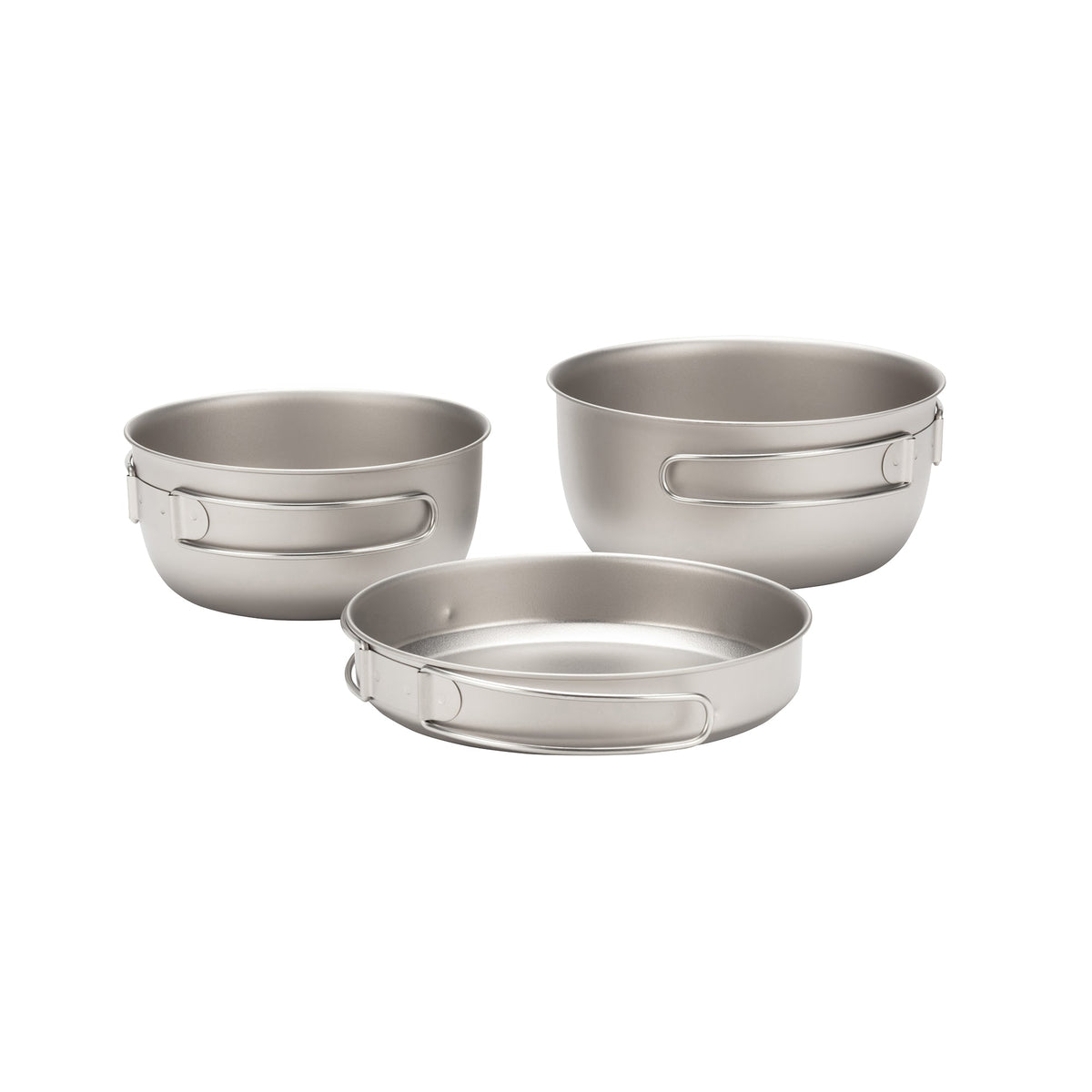 Set de cuisine titane Snow Peak 3 Piece Titanium Cookset