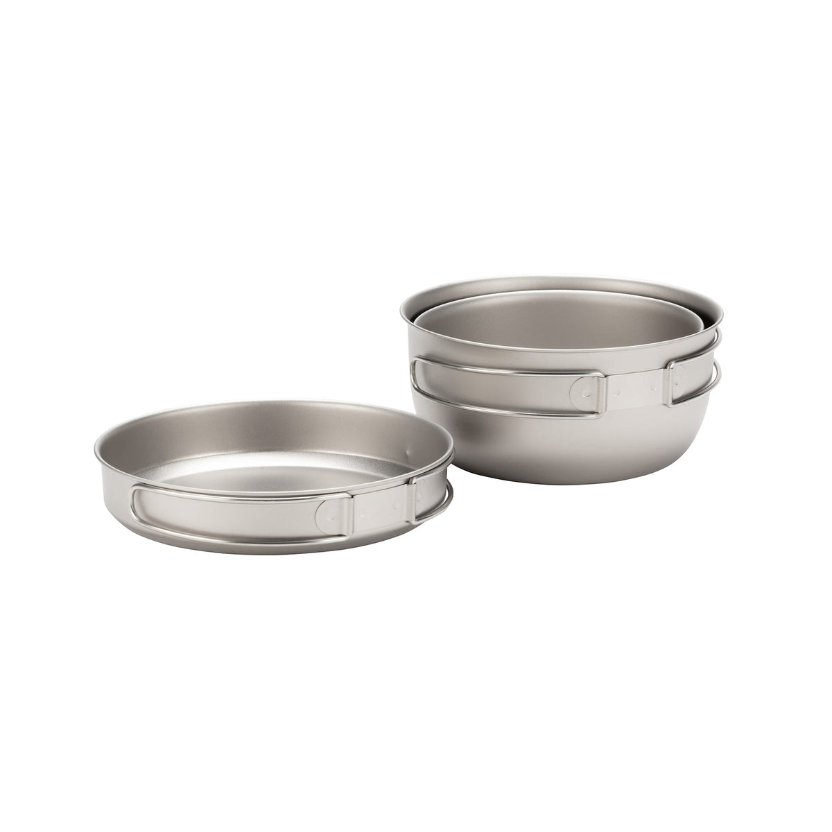 Set de cuisine titane Snow Peak 3 Piece Titanium Cookset