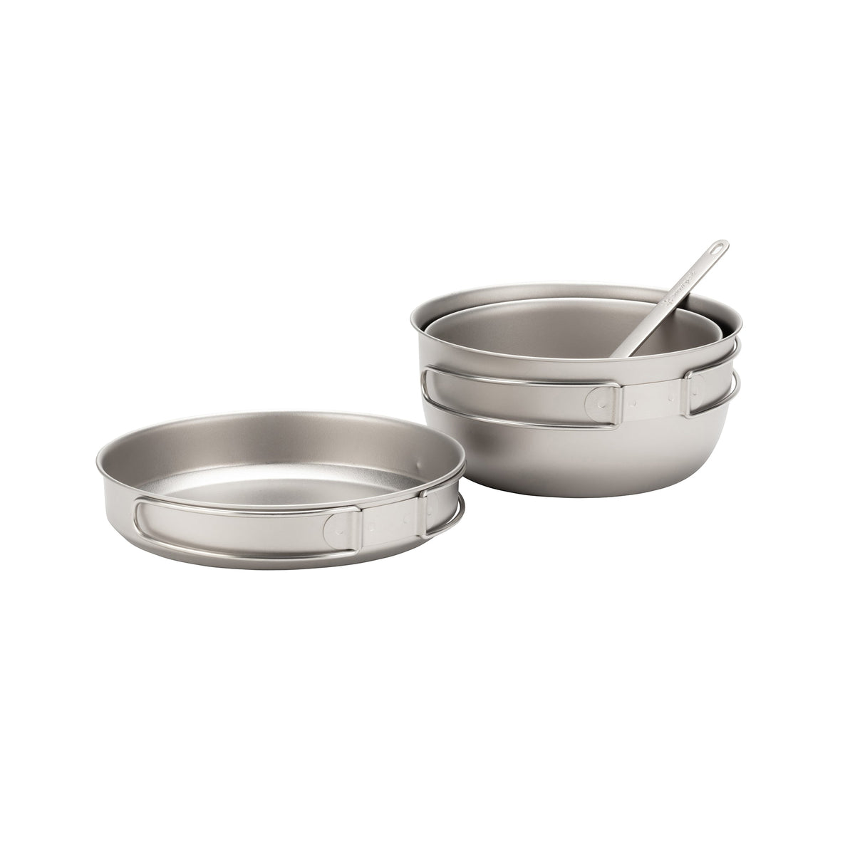 Set de cuisine titane Snow Peak 3 Piece Titanium Cookset
