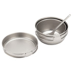 Set de cuisine titane Snow Peak 3 Piece Titanium Cookset