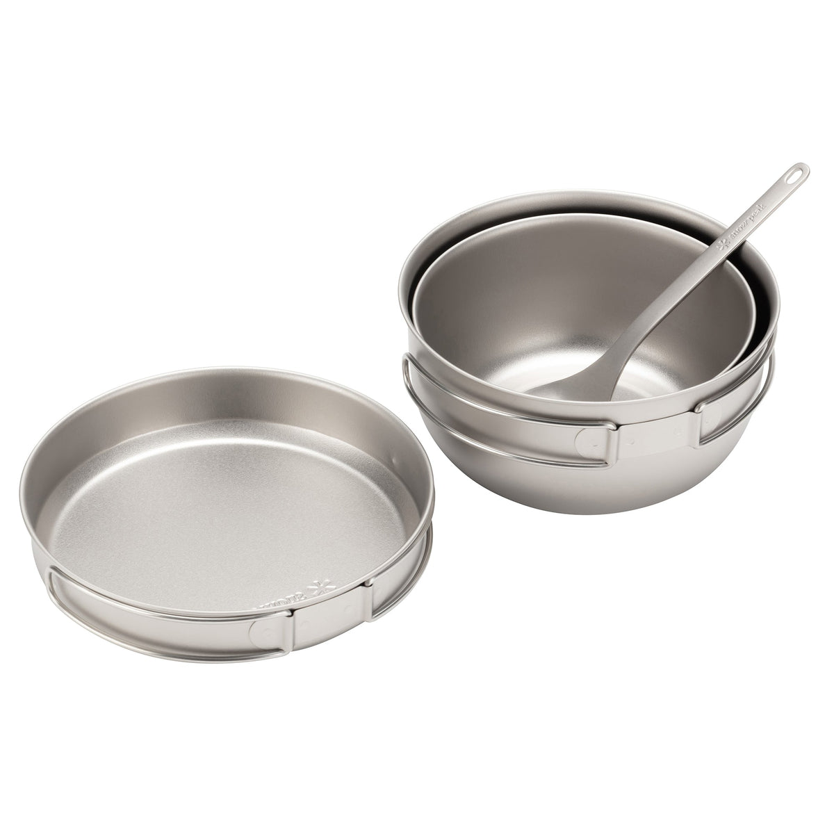 Set de cuisine titane Snow Peak 3 Piece Titanium Cookset