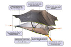 Tentsile Safari Connect — Tente suspendue 2 places, vue 3