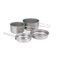 Popote titane Snow Peak Titanium Multi Compact Cooker Set