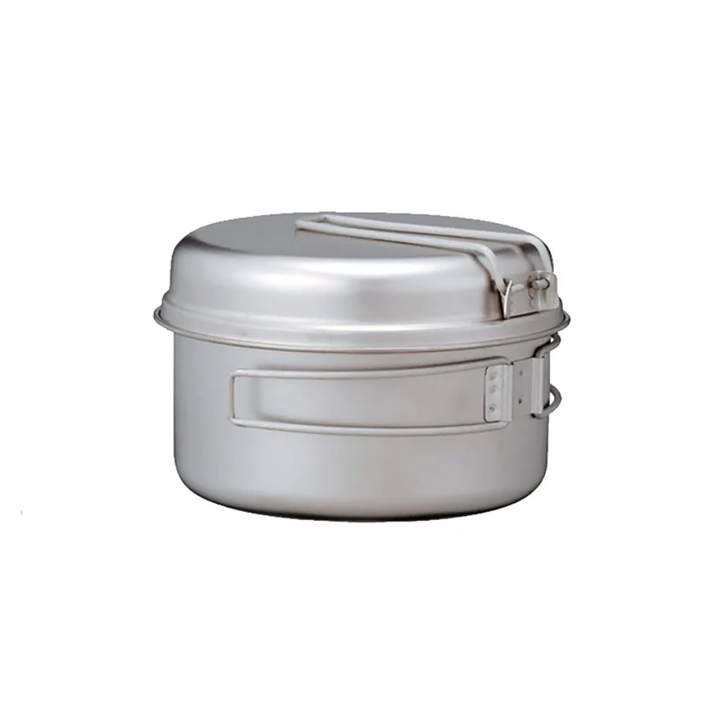 Popote titane Snow Peak Titanium Multi Compact Cooker Set