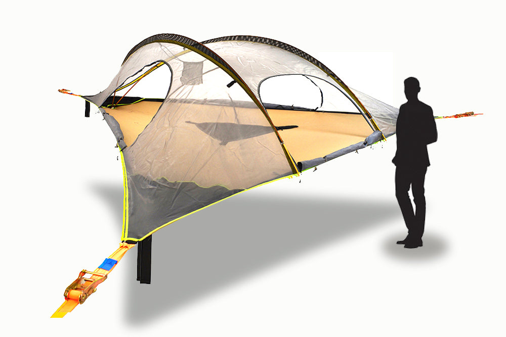 Tentsile Safari Stingray — Tente suspendue 3 places, vue 4