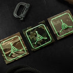 TAD Stencil Logo GITD Patch Triple Aught Design