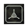 TAD Stencil Logo GITD Patch Triple Aught Design