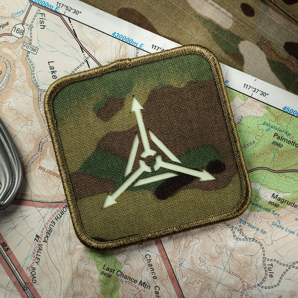 TAD Logo GITD Patch Triple Aught Design