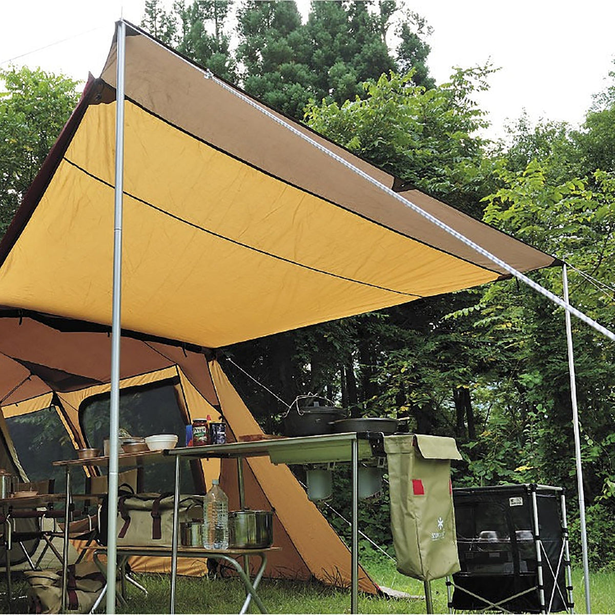 Mâts d’auvent Snow Peak Landlock Awning Pole Set