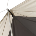 Tarp feu de camp Snow Peak Takibi Tarp Octa