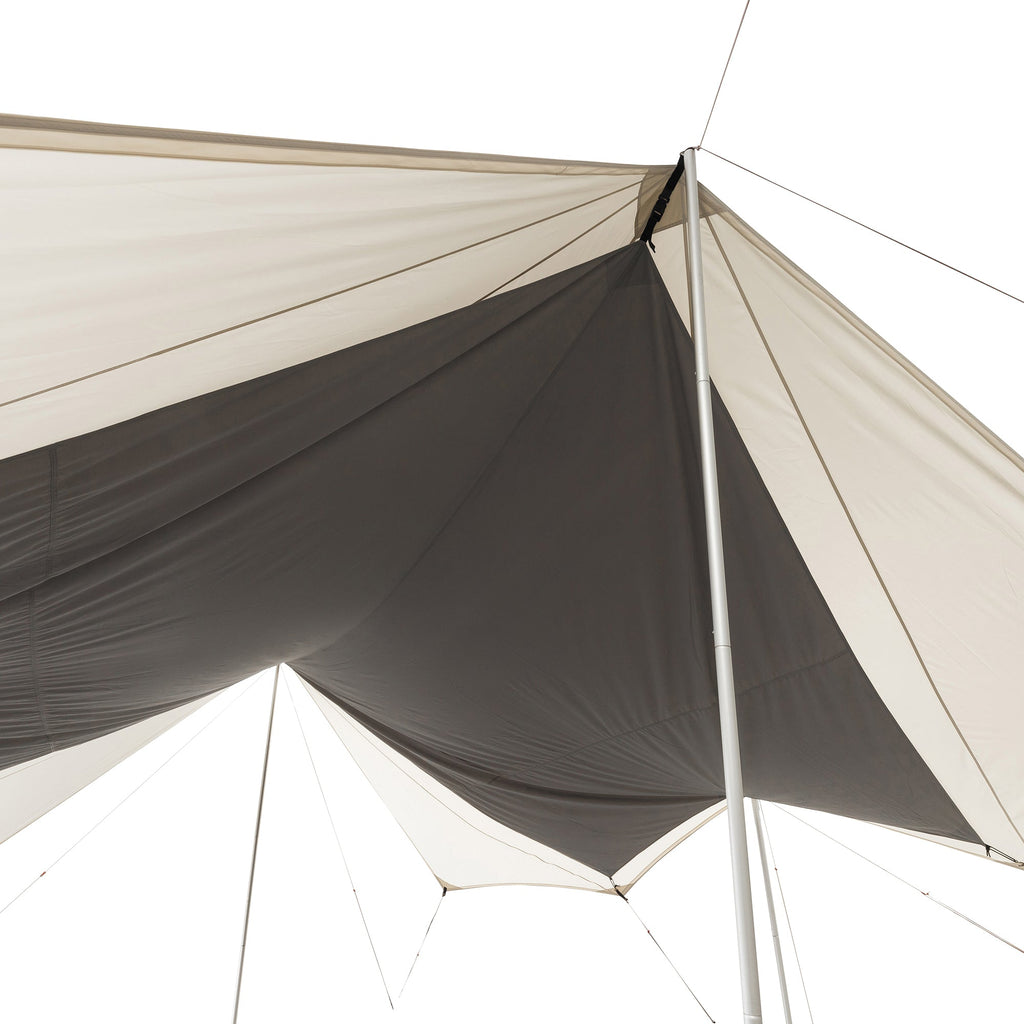 Tarp feu de camp Snow Peak Takibi Tarp Octa