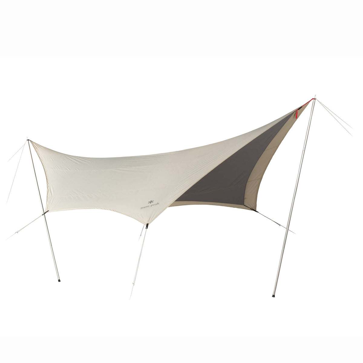 Set tarp feu de camp Snow Peak Takibi Tarp Hexa Set M
