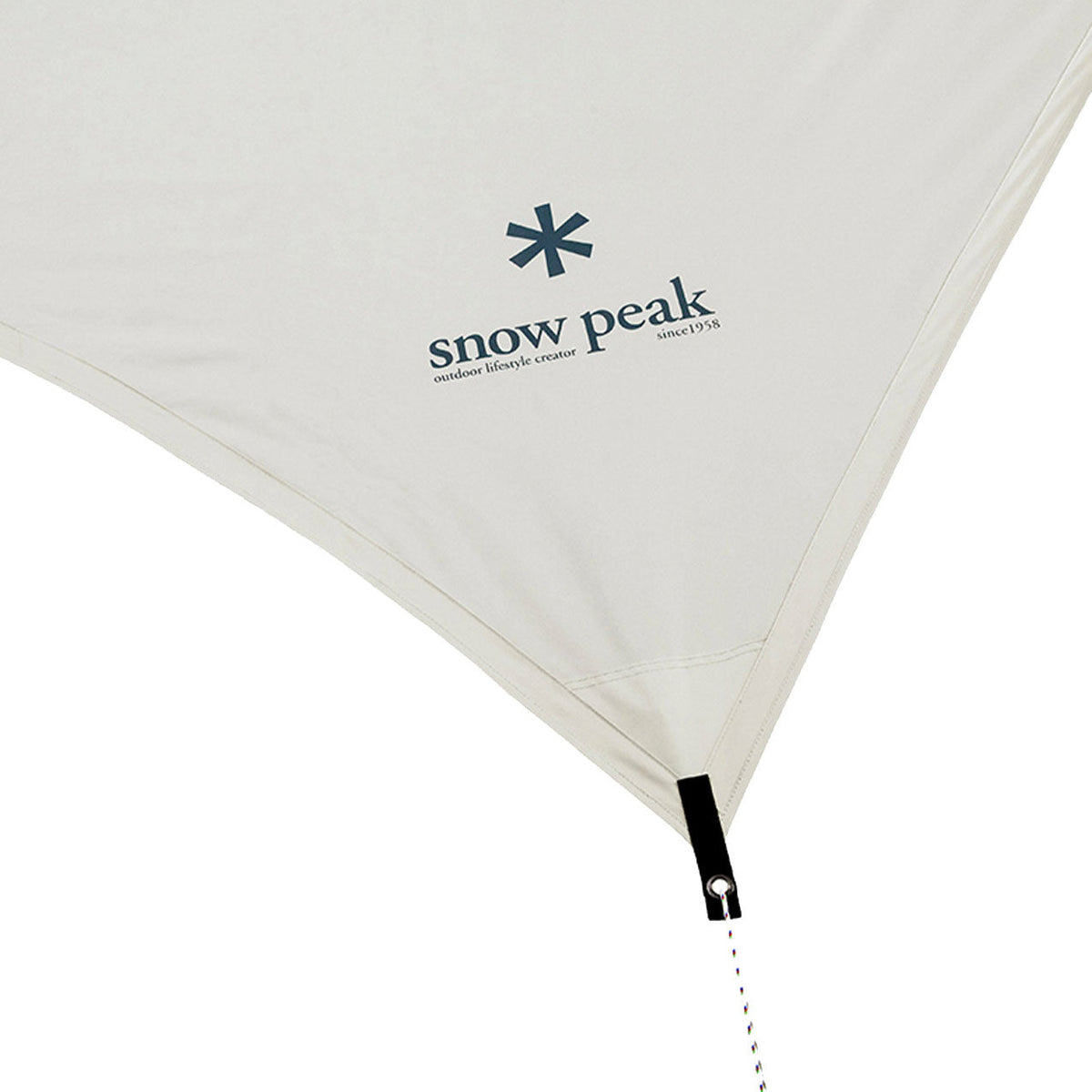 Set tarp feu de camp Snow Peak Takibi Tarp Hexa Set M