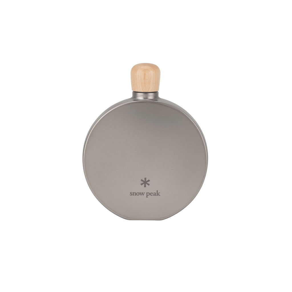 Flasque titane galbée Snow Peak Titanium Curved Flask